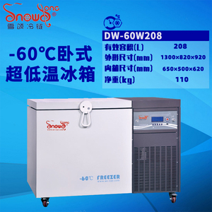 DW-60W208型 -60℃卧式超低温箱