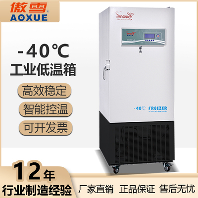 -40℃工业低温冰箱 305L
