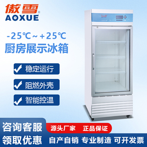 -25℃~+25℃廚房展示冰箱
