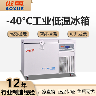 -40℃工业低温冰箱 208L