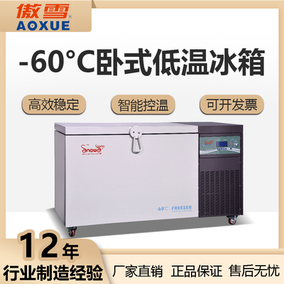 -60℃工业超低温冰箱 308L