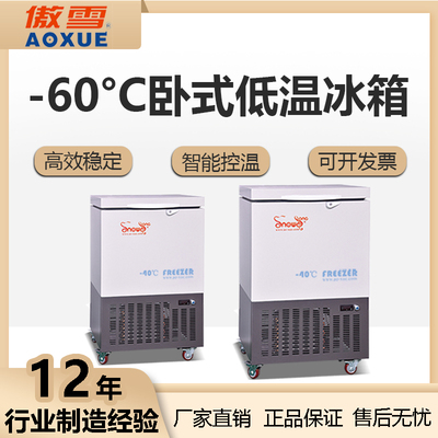 DW-60W108型 -60℃卧式超低温箱
