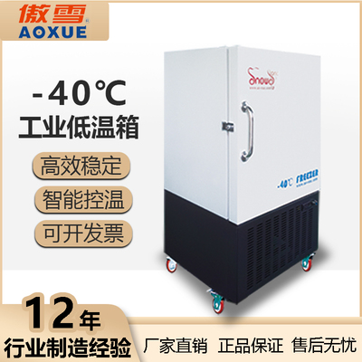 -40℃工业低温冰箱 105L