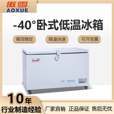 DW-40W258型 -40℃卧式低温箱